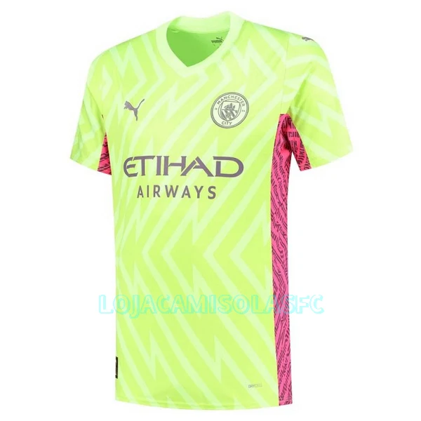 Camisola Guarda-Redes Manchester City Ederson Homem Equipamento 3ª 2023/24