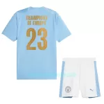 Camisola Manchester City Champions of Europe Criança Equipamento 1ª 2023/24
