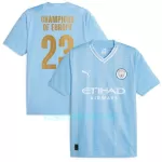 Camisola Manchester City Champions of Europe Homem Equipamento 1ª 2023/24