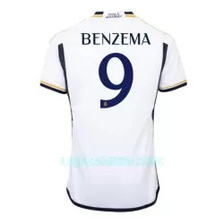 Camisola Real Madrid Benzema 9 Criança Equipamento 1ª 2023/24