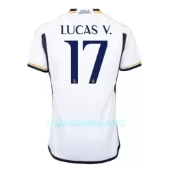 Camisola Real Madrid Lucas V. 17 Homem Equipamento 1ª 2023/24 Camisola Real Madrid Lucas V. 17 Homem Equipamento 1ª 2023/24