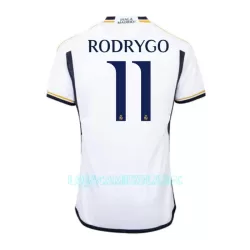 Camisola Real Madrid Rodrygo 11 Criança Equipamento 1ª 2023/24