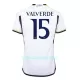 Camisola Real Madrid Valverde 15 Criança Equipamento 1ª 2023/24