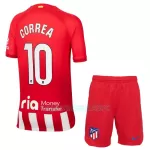 Camisola Atlético Madrid Correa 10 Criança Equipamento 1ª 2023/24