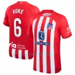 Camisola Atlético Madrid Koke 6 Homem Equipamento 1ª 2023/24