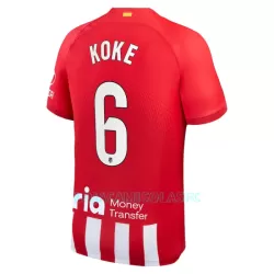 Camisola Atlético Madrid Koke 6 Homem Equipamento 1ª 2023/24