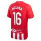 Camisola Atlético Madrid Molina 16 Homem Equipamento 1ª 2023/24