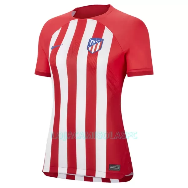 Camisola Atlético Madrid Mulher Equipamento 1ª 2023/24