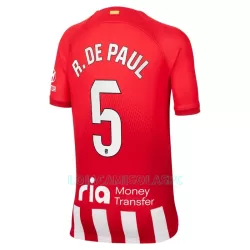 Camisola Atlético Madrid R. De Paul 5 Criança Equipamento 1ª 2023/24