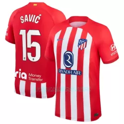 Camisola Atlético Madrid Savic 15 Homem Equipamento 1ª 2023/24 Camisola Atlético Madrid Savic 15 Homem Equipamento 1ª 2023/24