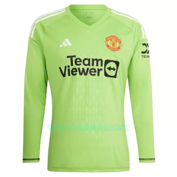 Camisola Guarda-Redes Manchester United Criança Equipamento 1ª 2023/24 Manga Comprida