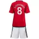 Camisola Manchester United Bruno Fernandes 8 Criança Equipamento 1ª 2023/24