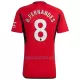Camisola Manchester United Bruno Fernandes 8 Homem Equipamento 1ª 2023/24