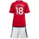 Camisola Manchester United Casemiro 18 Criança Equipamento 1ª 2023/24