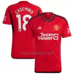 Camisola Manchester United Casemiro 18 Homem Equipamento 1ª 2023/24