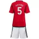 Camisola Manchester United Maguire 5 Criança Equipamento 1ª 2023/24