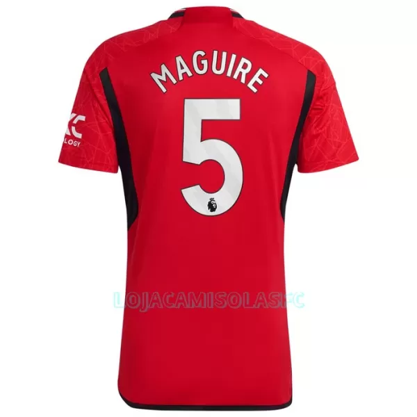 Camisola Manchester United Maguire 5 Homem Equipamento 1ª 2023/24