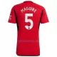 Camisola Manchester United Maguire 5 Homem Equipamento 1ª 2023/24