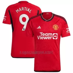 Camisola Manchester United Martial 9 Homem Equipamento 1ª 2023/24