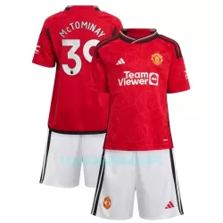 Camisola Manchester United McTominay 39 Criança Equipamento 1ª 2023/24 Camisola Manchester United McTominay 39 Criança Equipamento 1ª 2023/24