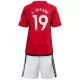 Camisola Manchester United R. Varane 19 Criança Equipamento 1ª 2023/24