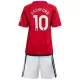 Camisola Manchester United Rashford 10 Criança Equipamento 1ª 2023/24