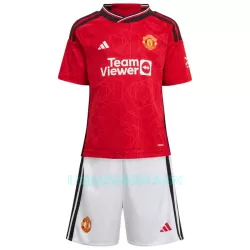 Camisola Manchester United Van De Beek 34 Criança Equipamento 1ª 2023/24