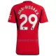 Camisola Manchester United Wan-Bissaka 29 Homem Equipamento 1ª 2023/24