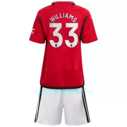 Camisola Manchester United Williams 33 Criança Equipamento 1ª 2023/24
