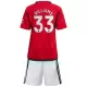 Camisola Manchester United Williams 33 Criança Equipamento 1ª 2023/24