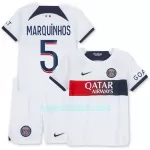 Camisola Paris Saint-Germain Marquinhos 5 Criança Equipamento 2ª 2023/24