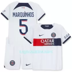 Camisola Paris Saint-Germain Marquinhos 5 Criança Equipamento 2ª 2023/24 Camisola Paris Saint-Germain Marquinhos 5 Criança Equipamento 2ª 2023/24