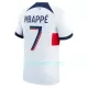 Camisola Paris Saint-Germain Mbappé 7 Homem Equipamento 2ª 2023/24