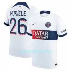 Camisola Paris Saint-Germain Mukiele 26 Homem Equipamento 2ª 2023/24 Camisola Paris Saint-Germain Mukiele 26 Homem Equipamento 2ª 2023/24