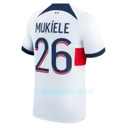 Camisola Paris Saint-Germain Mukiele 26 Homem Equipamento 2ª 2023/24
