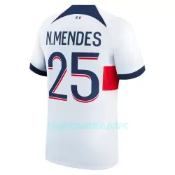 Camisola Paris Saint-Germain N.Mendes 25 Homem Equipamento 2ª 2023/24