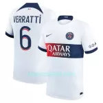 Camisola Paris Saint-Germain Verratti 6 Homem Equipamento 2ª 2023/24