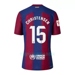 Camisola FC Barcelona Christensen 15 Homem Equipamento 1ª 2023/24 Camisola FC Barcelona Christensen 15 Homem Equipamento 1ª 2023/24