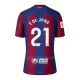 Camisola FC Barcelona Frenkie de Jong 21 Criança Equipamento 1ª 2023/24