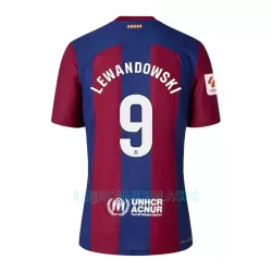 Camisola FC Barcelona Lewandowski 9 Homem Equipamento 1ª 2023/24 Camisola FC Barcelona Lewandowski 9 Homem Equipamento 1ª 2023/24