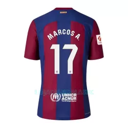 Camisola FC Barcelona Marcos A. 17 Homem Equipamento 1ª 2023/24 Camisola FC Barcelona Marcos A. 17 Homem Equipamento 1ª 2023/24