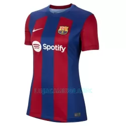 Camisola FC Barcelona Mulher Equipamento 1ª 2023/24 Camisola FC Barcelona Mulher Equipamento 1ª 2023/24