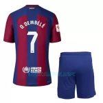 Camisola FC Barcelona O. Dembele 7 Criança Equipamento 1ª 2023/24