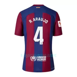 Camisola FC Barcelona R. Araujo 4 Homem Equipamento 1ª 2023/24 Camisola FC Barcelona R. Araujo 4 Homem Equipamento 1ª 2023/24