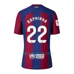 Camisola FC Barcelona Raphinha 22 Homem Equipamento 1ª 2023/24 Camisola FC Barcelona Raphinha 22 Homem Equipamento 1ª 2023/24