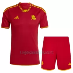 Camisola AS Roma Criança Equipamento 1ª 2023/24 Camisola AS Roma Criança Equipamento 1ª 2023/24