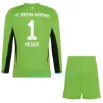 Camisola Guarda-Redes FC Bayern de Munique Manuel Neuer 1 Criança Equipamento 2ª 2023/24 Manga Comprida