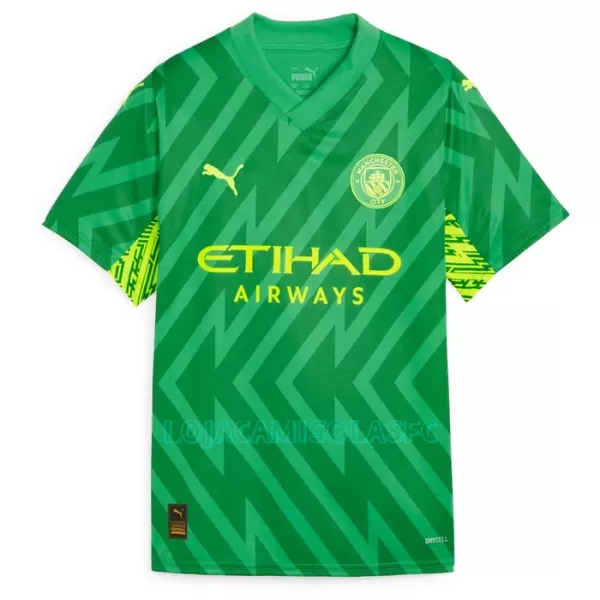 Camisola Guarda-Redes Manchester City Champions of Europe Homem Equipamento 1ª 2023/24