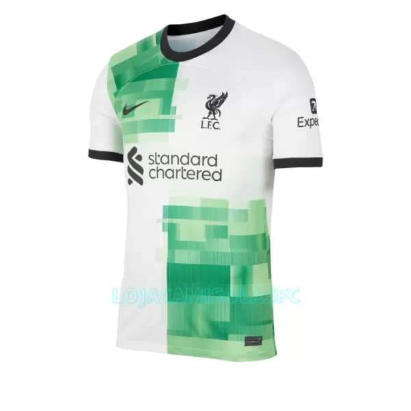 Camisola Liverpool Luis Díaz 7 Homem Equipamento 2ª 2023/24