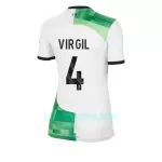Camisola Liverpool Virgil 4 Mulher Equipamento 2ª 2023/24